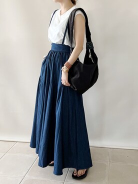 陽さん(レディース・156cm)の夏コーディネート