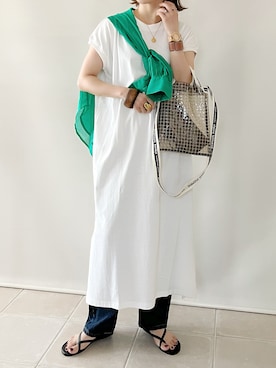 陽さん(レディース・156cm)の夏コーディネート