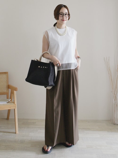 バッグ MARNI MARKET MINI BASKET BAG Marni Market Sunday Mini Basket Bag | Pickle