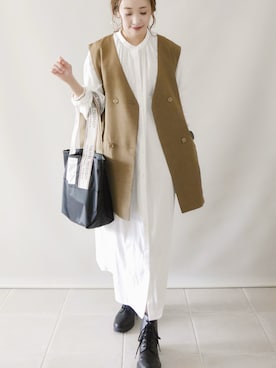 陽さん（レディース・156cm）の秋コーディネート