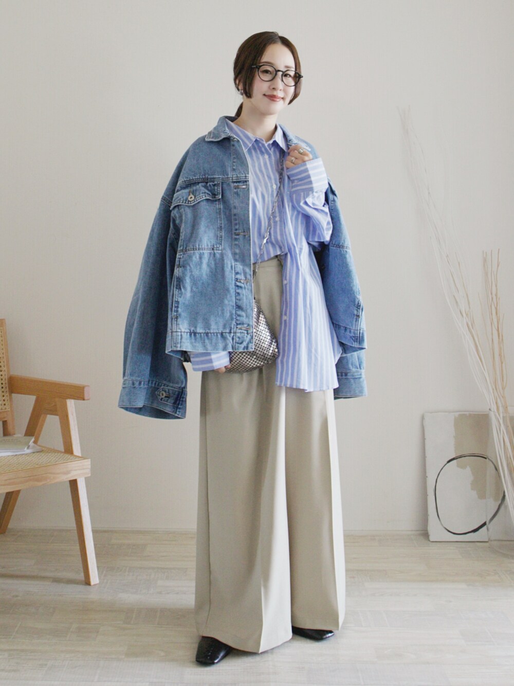 陽｜THE YOnのデニムジャケットを使ったコーディネート - WEAR