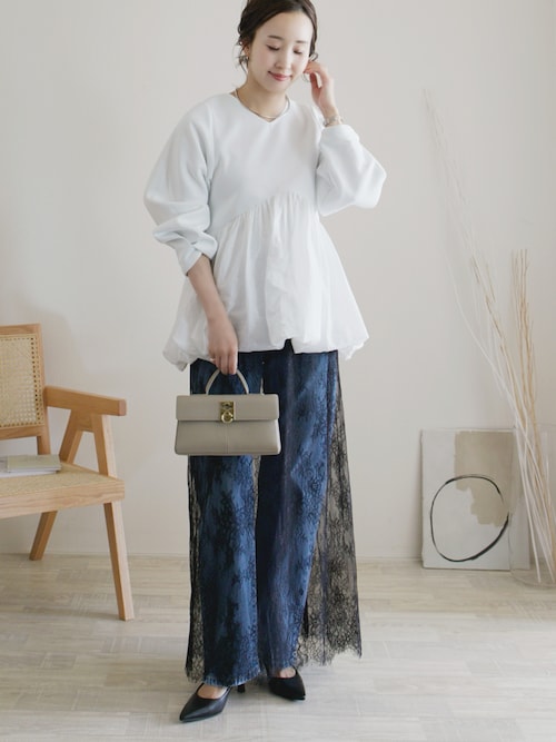 セール】バルーンドッキングカットトップ（Tシャツ/カットソー