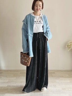 陽さん（レディース・156cm）の春コーディネート