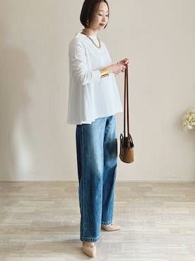 陽さん(レディース・156cm)の春コーディネート