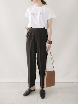 「Cheri（シェリ）のアイテム」を使った、陽さん（レディース・156cm）の夏コーディネート