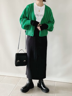 「WC（ダブル シー）のアイテム」を使った、陽さん（レディース・156cm）の夏コーディネート