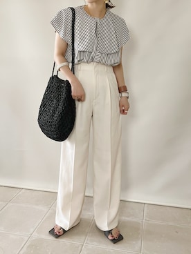 陽さん（レディース・156cm）の夏コーディネート