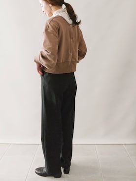 「4youstory（フォーユーストーリー）のアイテム」を使った、陽さん（レディース・156cm）の冬コーディネート
