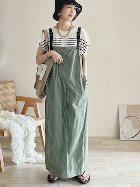 陽さん（レディース・156cm）の夏コーディネート