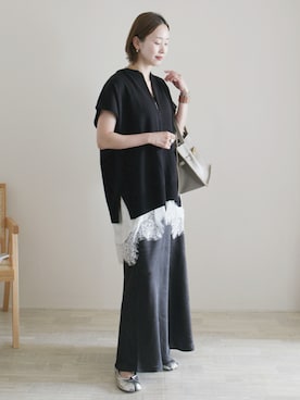 「Spick & Span（スピックアンドスパン）のアイテム」を使った、陽さん（レディース・156cm）の春コーディネート