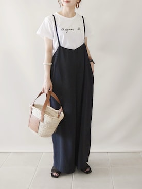 陽さん（レディース・156cm）の夏コーディネート