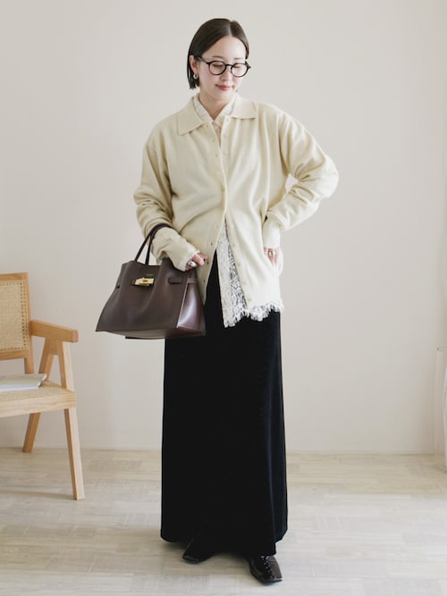 TODAYFUL/トゥデイフル】Raccoon Knit Cardigan/ラクーンニット