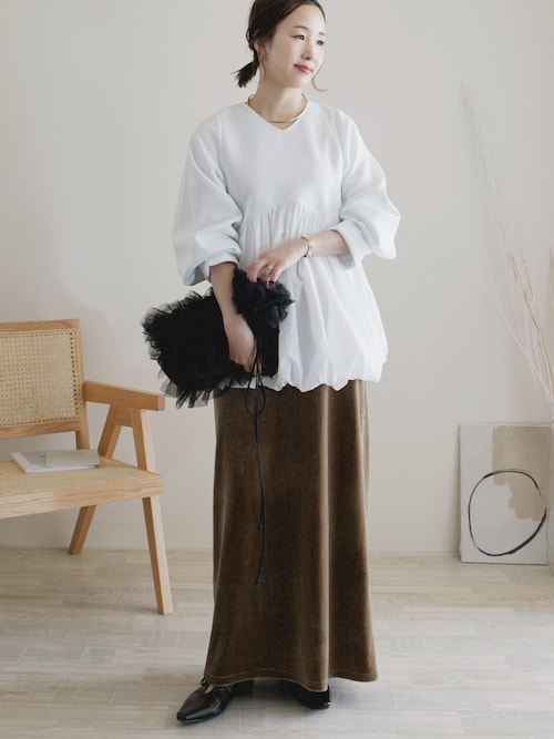 ドッキングバルーンTシャツ セール】バルーンドッキングカットトップ（Tシャツ/カットソー