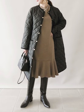 陽さん（レディース・156cm）の秋コーディネート