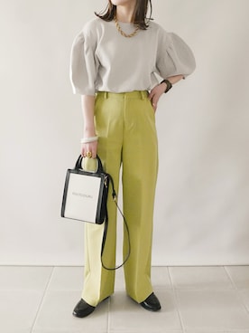 陽さん（レディース・156cm）の春コーディネート