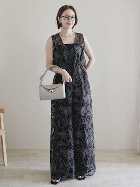 「Zoff（ゾフ）のアイテム」を使った、陽さん（レディース・156cm）の夏コーディネート