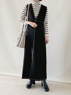 陽さん（レディース・156cm）の秋コーディネート