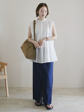 陽さん(レディース・156cm)の夏コーディネート