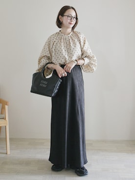 陽さん（レディース・156cm）の春コーディネート