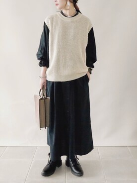 陽さん(レディース・156cm)の秋コーディネート