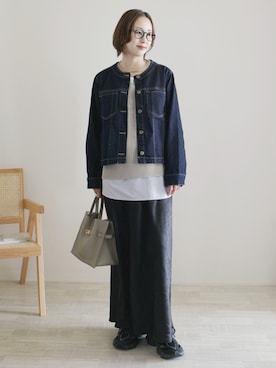 陽さん（レディース・156cm）の春コーディネート