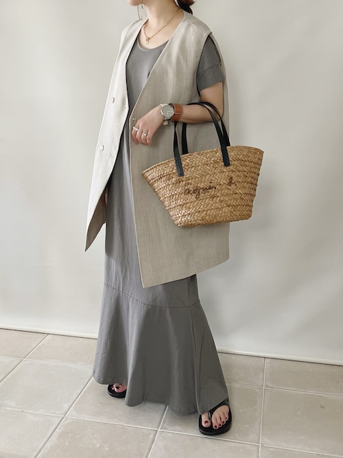 agnes b.（アニエスベー）の「QAX01-01 かごバッグ（かごバッグ）」 - WEAR