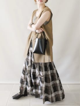 陽さん（レディース・156cm）の秋コーディネート