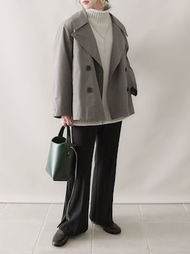 陽さん（レディース・156cm）の秋コーディネート