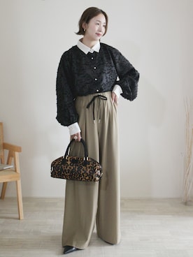 陽さん(レディース・156cm)の秋コーディネート