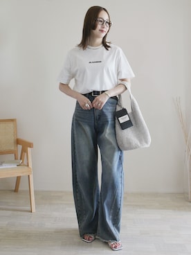 「アイテム（財布/小物）」を使った、陽さん（骨格ナチュラル・レディース・156cm）の夏コーディネート