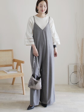 陽さん（レディース・156cm）の秋コーディネート