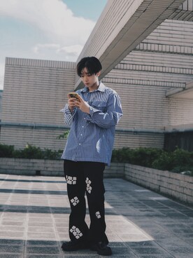 「PHANTACi（ファンタシー）のアイテム」を使った、Haochanghxxさん（メンズ・165cm）の夏コーディネート