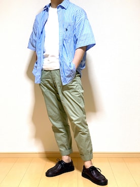 ひじさん（メンズ・171cm）の夏コーディネート