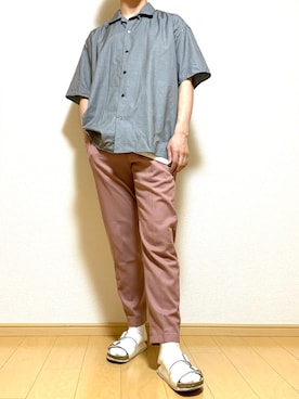 ひじさん（メンズ・171cm）の夏コーディネート