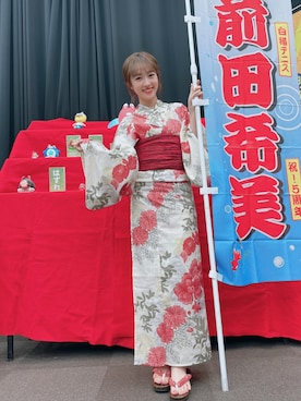 「Dita（ディータ）のアイテム」を使った、前田希美さん（レディース・158cm）の夏コーディネート