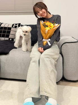 「アイテム（その他シューズ）」を使った、前田希美さん（レディース・159cm・30代）の秋コーディネート