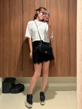 前田希美さん(レディース・159cm)の春コーディネート