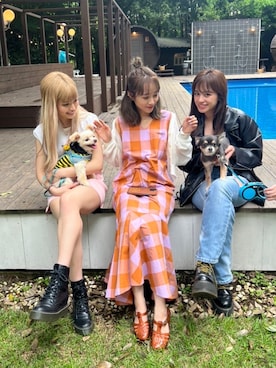 前田希美さん（レディース・158cm）の春コーディネート