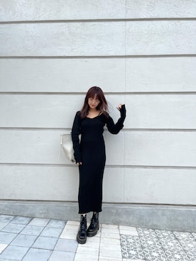 前田希美さん（レディース・158cm）の秋コーディネート