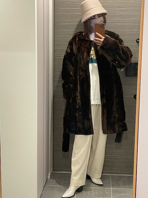 ジャケット・アウター roku 6 FAKE FUR COAT 6（ロク）の「＜6(ROKU) ＞フェイクファー コート（その他アウター