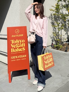 前田希美さん(レディース・159cm)の冬コーディネート