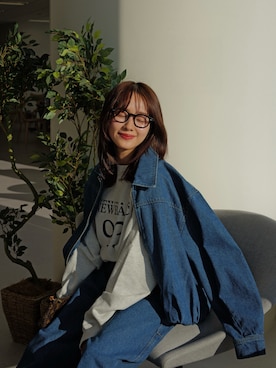 「N WITH.（エヌウィズ）のアイテム」を使った、前田希美さん（レディース・159cm）の冬コーディネート