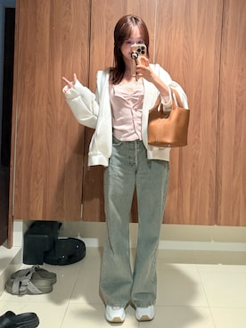 前田希美さん（レディース・159cm）の夏コーディネート