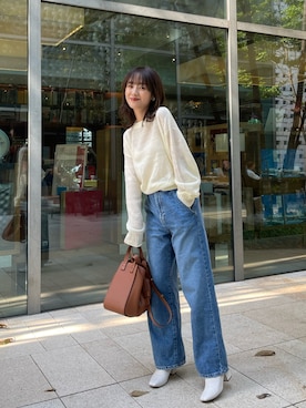 前田希美さん（レディース・158cm）の秋コーディネート