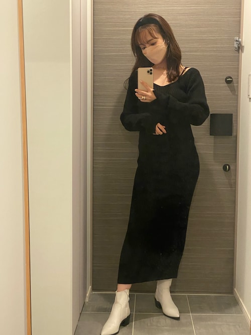 前田希美｜RANDEBOOのワンピースを使ったコーディネート - WEAR
