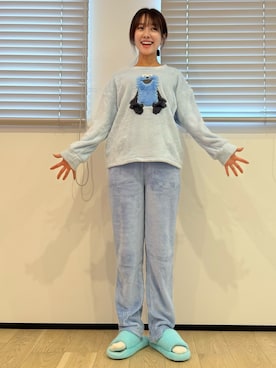 「アイテム（その他シューズ）」を使った、前田希美さん（レディース・159cm）の秋コーディネート