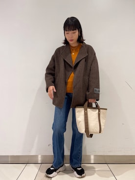 「URBAN RESEARCH（アーバンリサーチ）のアイテム（その他）」を使った、maさん（レディース・159cm）の秋コーディネート