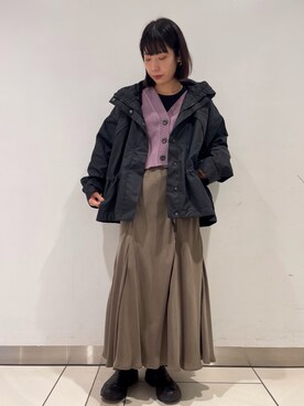 「WILD THINGS（ワイルドシングス）のアイテム（その他アウター）」を使った、maさん（レディース・159cm）の秋コーディネート