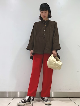 「URBAN RESEARCH（アーバンリサーチ）のアイテム（その他）」を使った、maさん（レディース・159cm）の秋コーディネート