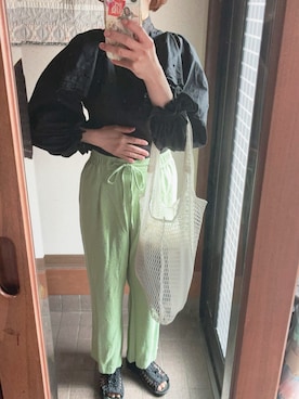 「FRAY I.D（フレイアイディー）のアイテム」を使った、emmaさん（レディース・162cm）の春コーディネート